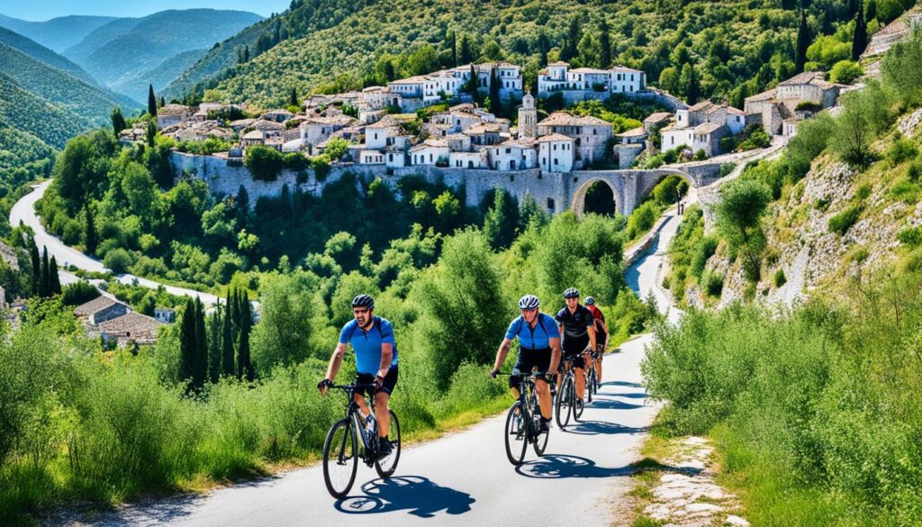 Berat biking trails Berat biking trails