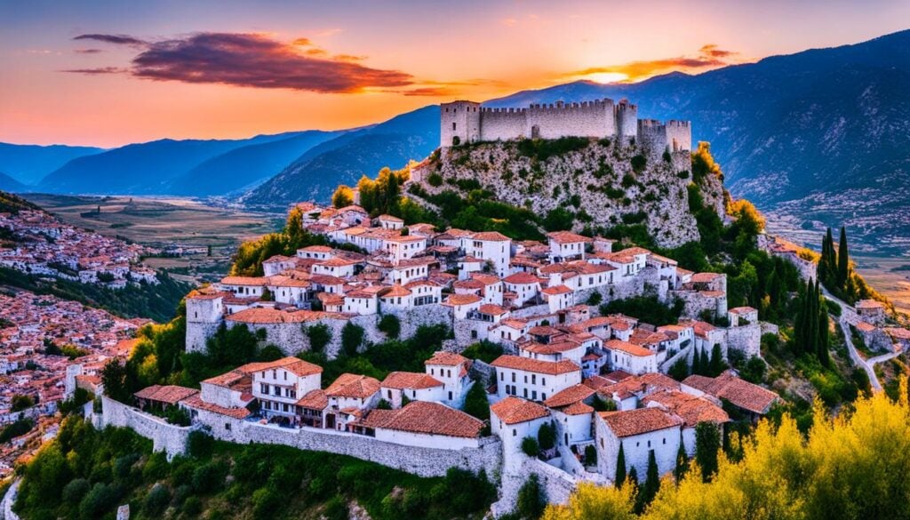 Berat fortress tour