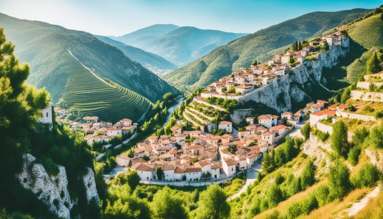 Berat hiking trails and viewpoints near the city