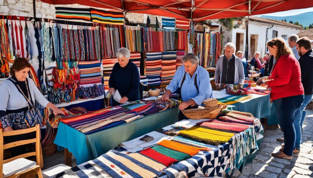 Berat traditional crafts workshops and souvenir markets