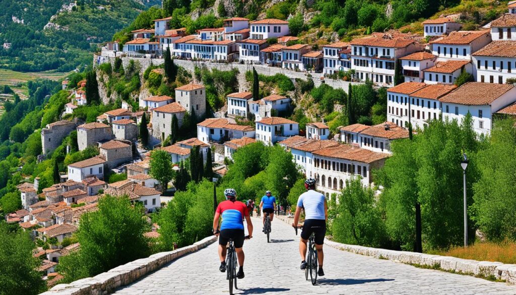 Berat walking routes Berat walking routes