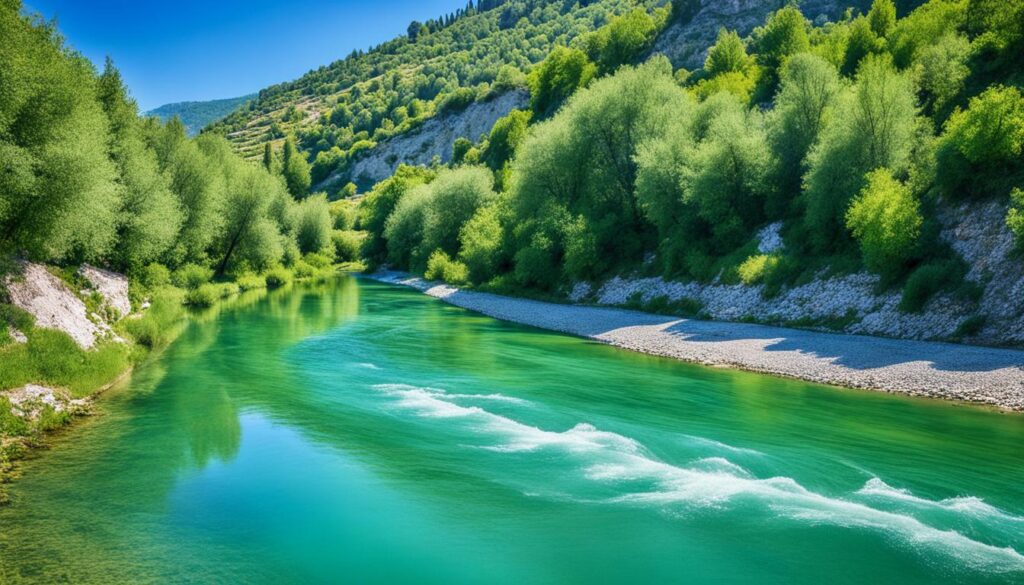 Berat's Beautiful River Berat's Beautiful River