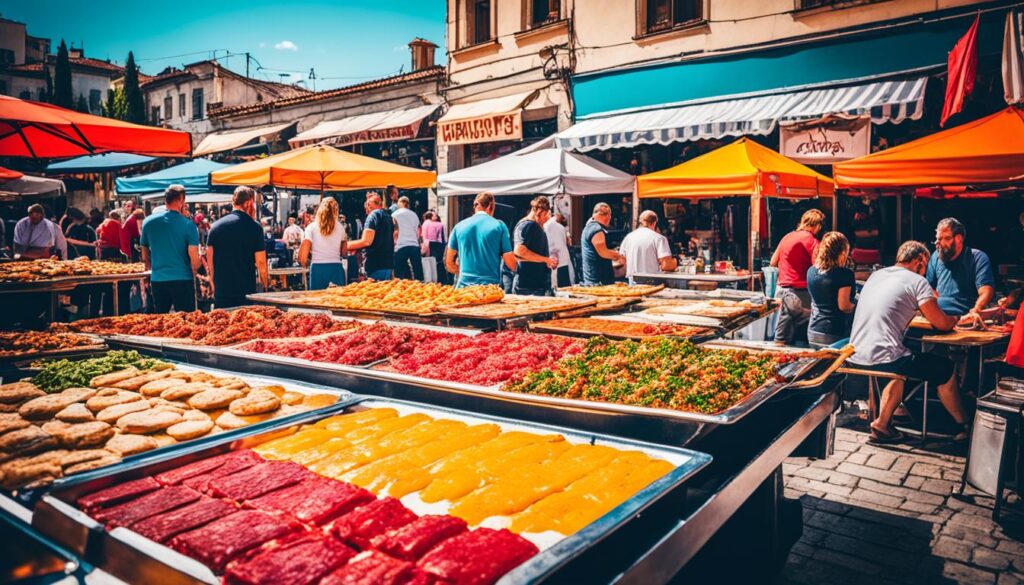 Best street food in Shkoder