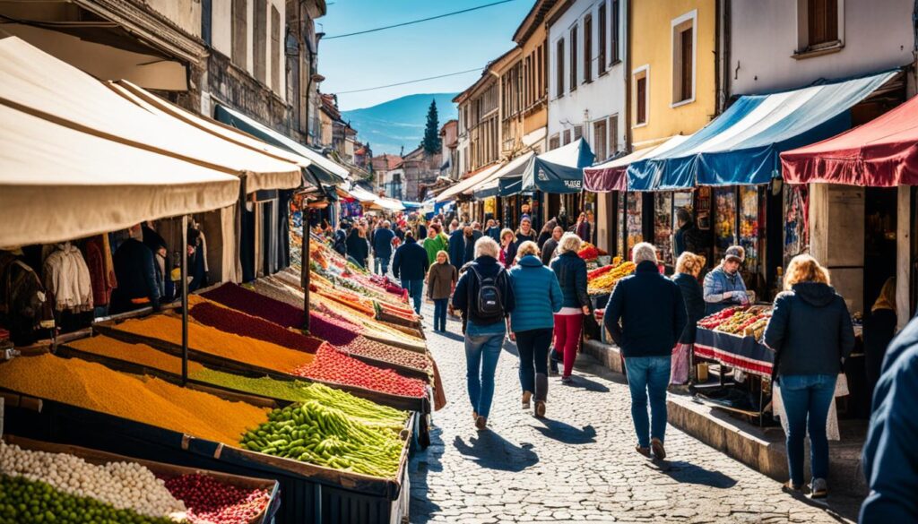 Bitola market visit Bitola market visit