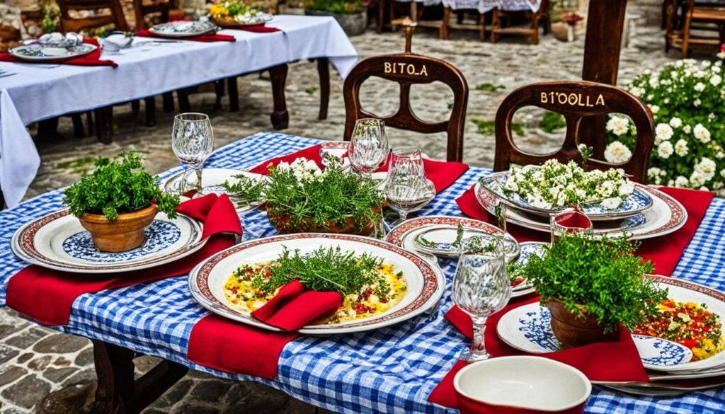 Bitola's Traditional Gastronomy