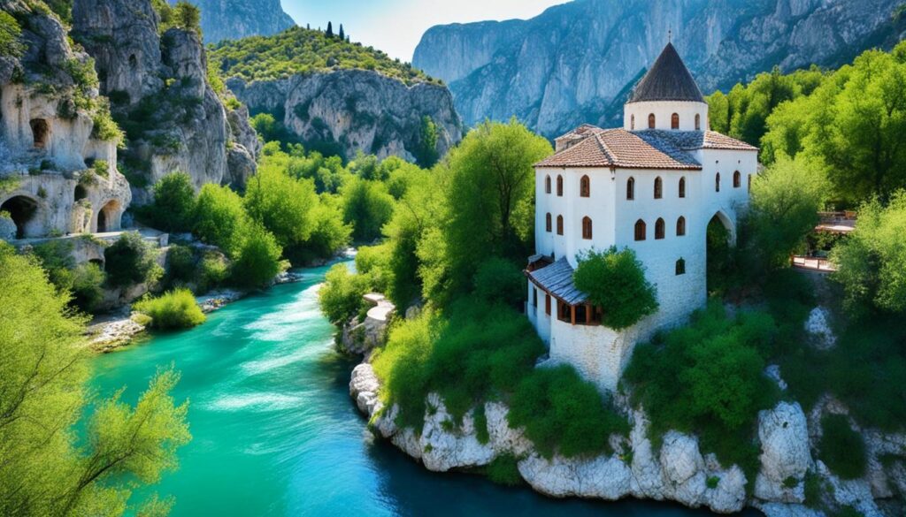 Blagaj Bosnia dervish house Blagaj Bosnia dervish house