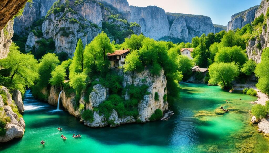 Blagaj Tekija and Kravice Waterfalls