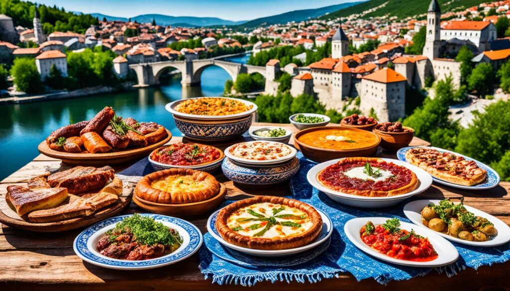 Bosnian food in Mostar