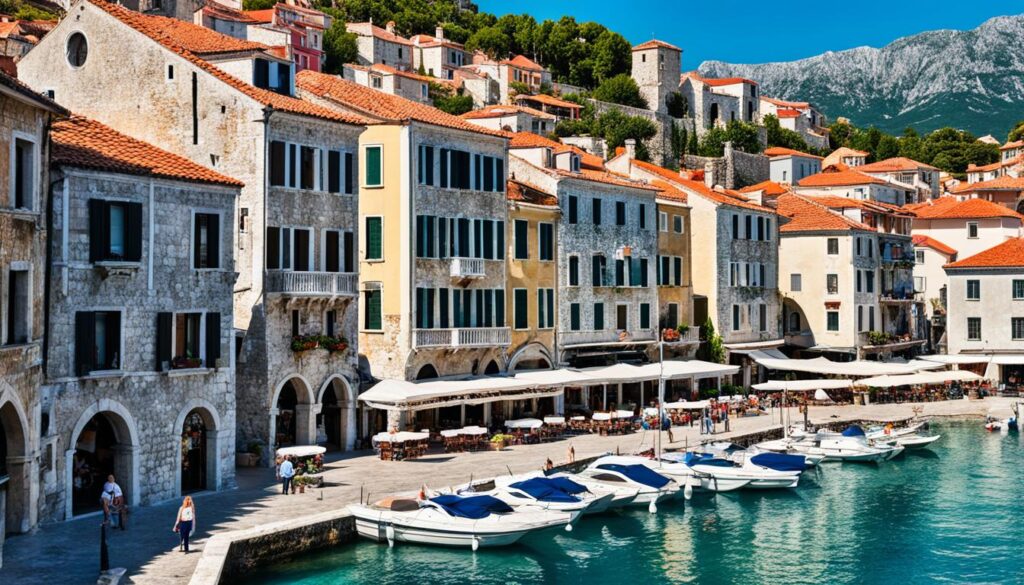 Budva Old Town landmarks Budva Old Town landmarks