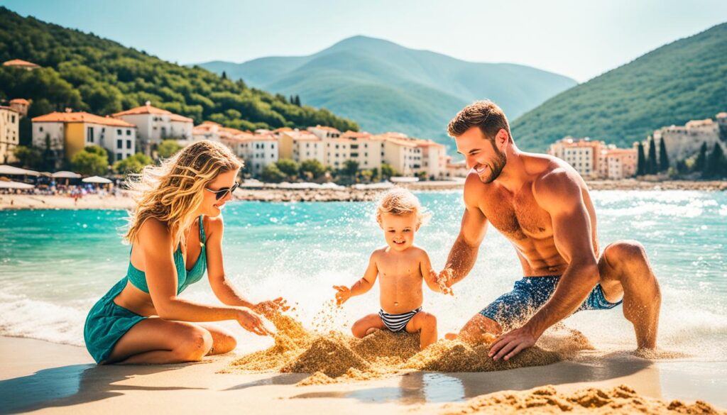Budva beaches for families Budva beaches for families
