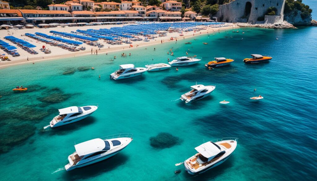 Budva boat rentals