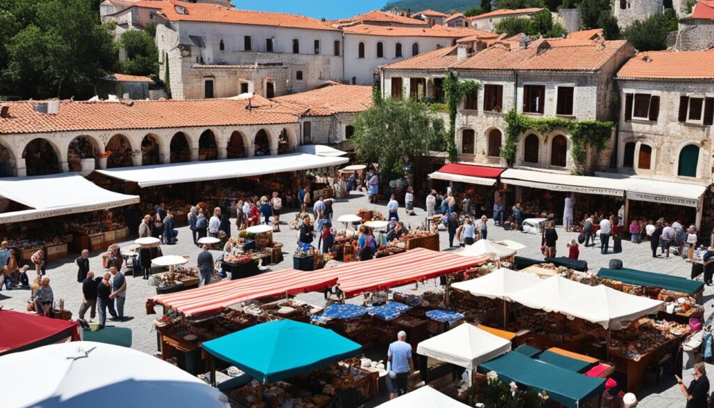 Budva market crafts Budva market crafts