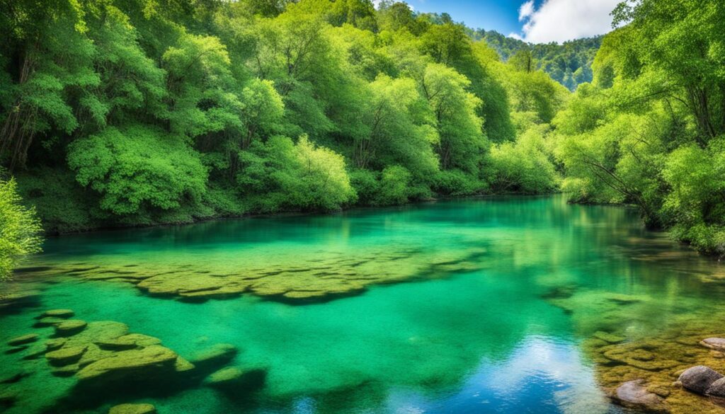 Buna River spring visit Buna River spring visit
