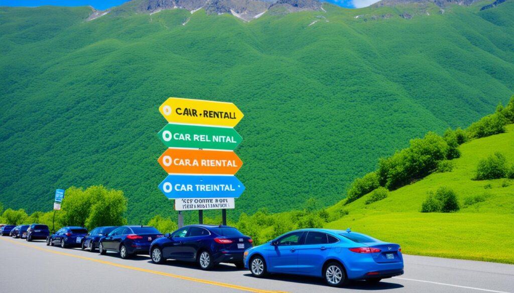 Car rental options Car rental options