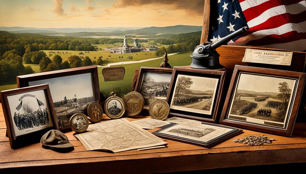 Collectible souvenirs from Gettysburg Collectible souvenirs from Gettysburg