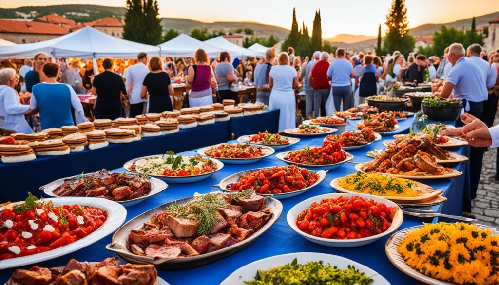 Culinary Delights at Trebinje Festivals Culinary Delights at Trebinje Festivals