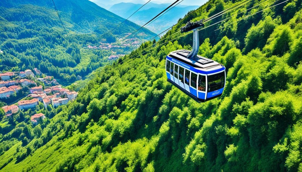 Dajti Ekspres cable car Tirana Dajti Ekspres cable car Tirana