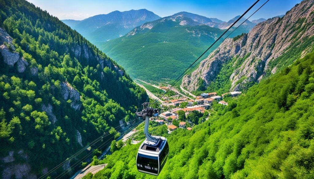 Dajti Mountain Cable Car