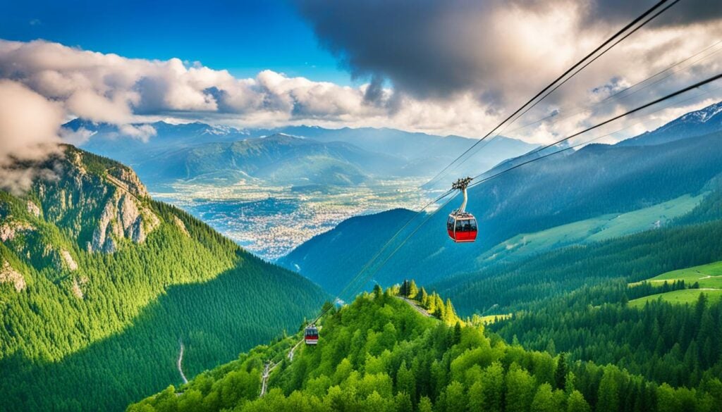 Dajti Mountain cable car