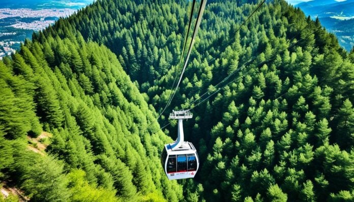 Dajti Mountain cable car