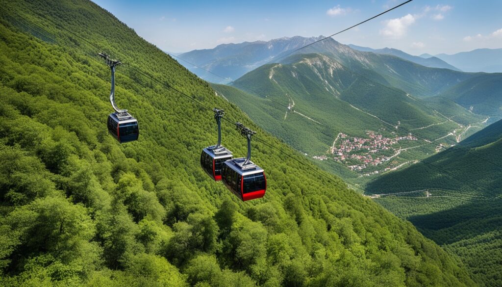 Dajti National Park cable car