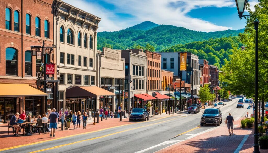 Downtown Asheville hotel benefits