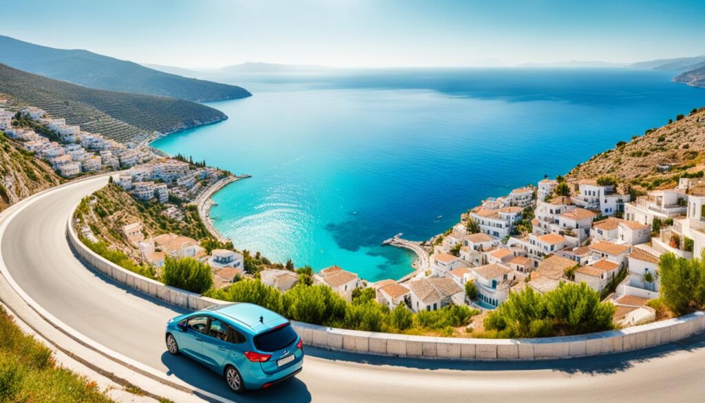 Driving in Saranda Driving in Saranda