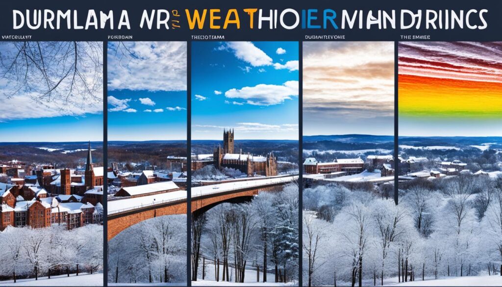 Durham weather trends data analysis Durham weather trends data analysis