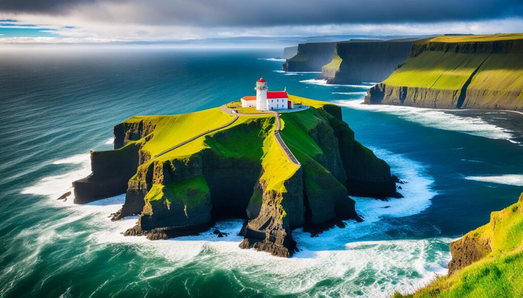 Dyrholaey lighthouse Vik