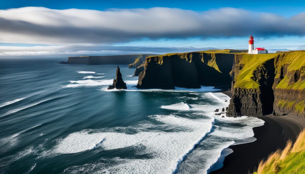 Dyrholaey lighthouse photos