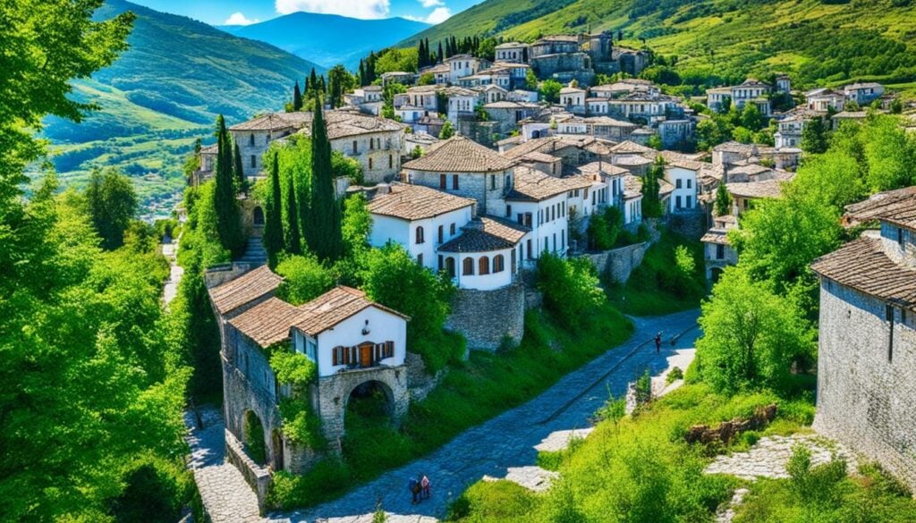 Explore Gjirokaster on foot