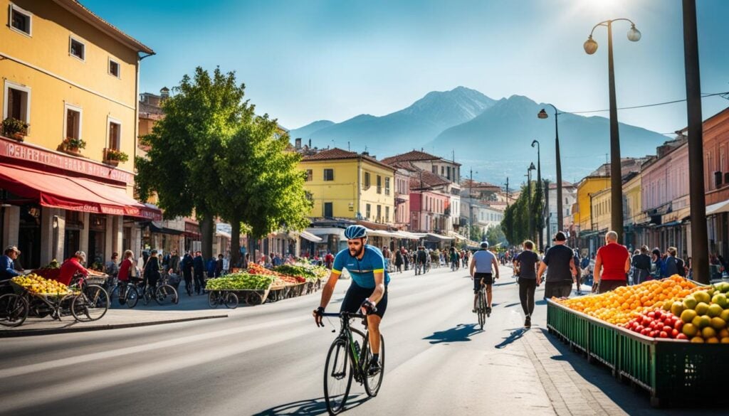 Exploring Tirana by Bike