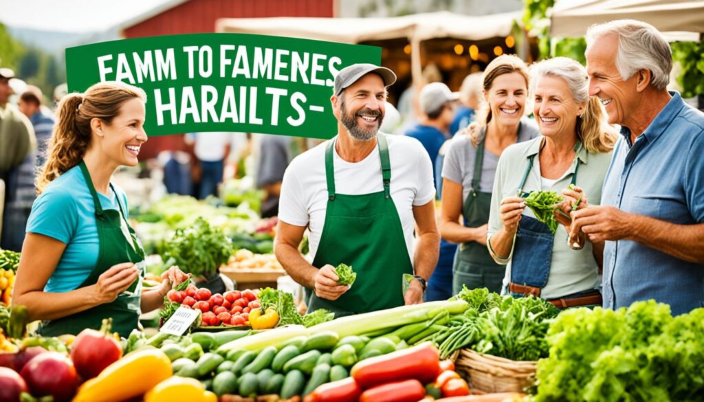 Farm-to-table movement promoting organic blogging practices