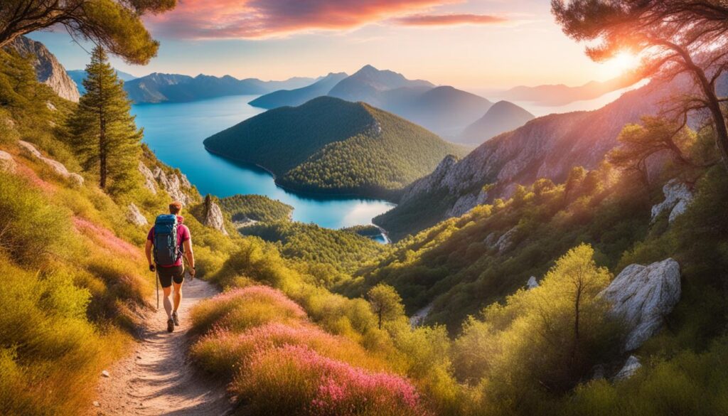 Galicica National Park scenic trails