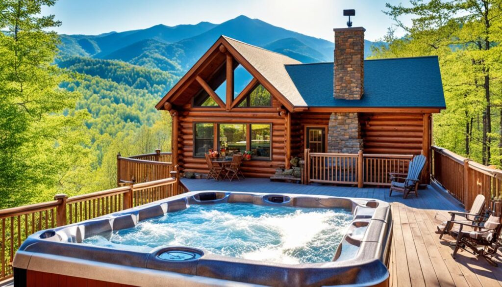 Gatlinburg cabins with hot tubs