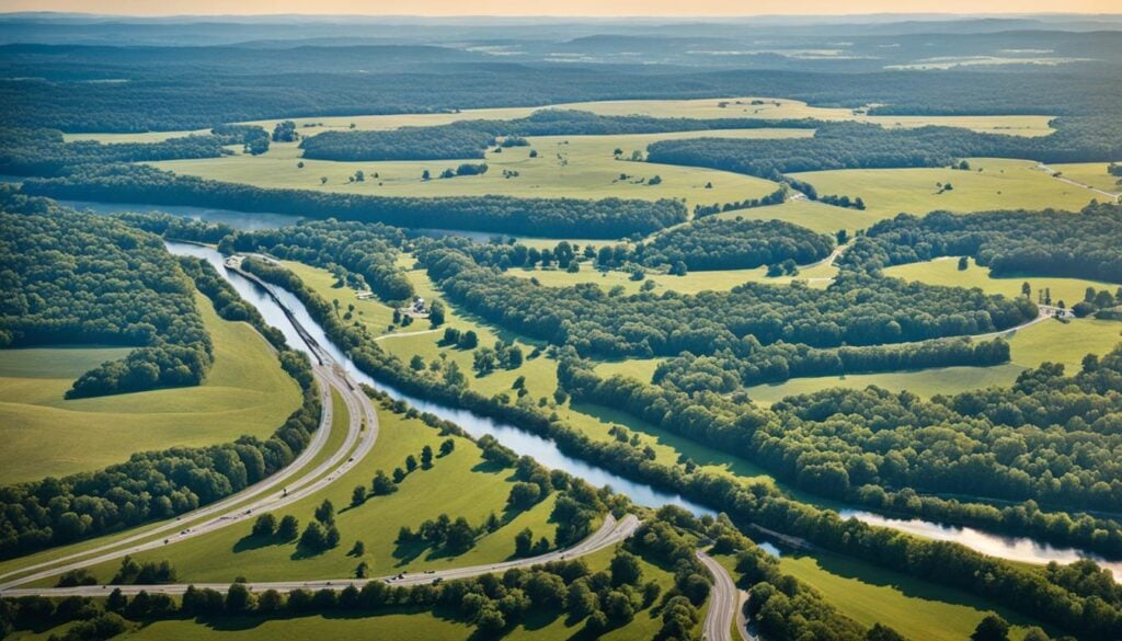 Gettysburg battlefield driving routes