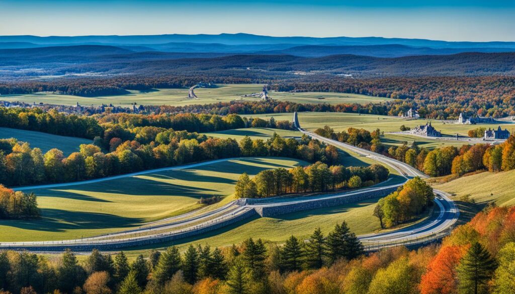 Gettysburg battlefield driving tours