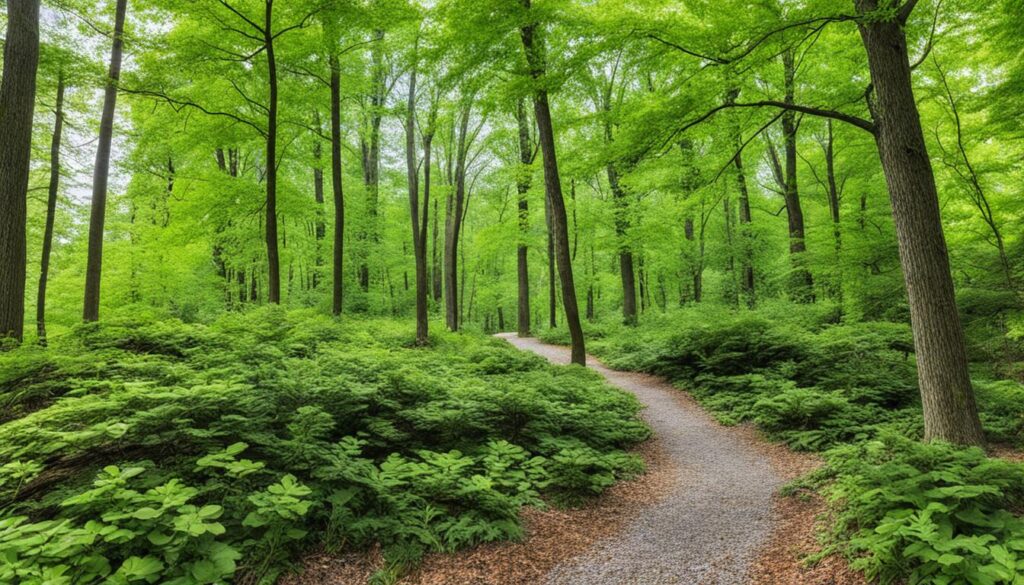 Gettysburg nature trails wildlife and flora