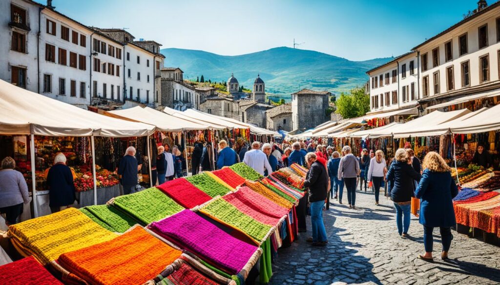 Gjirokaster Bazaar