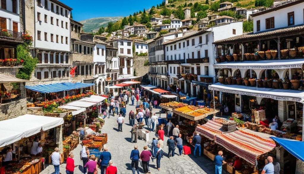 Gjirokaster Bazaar