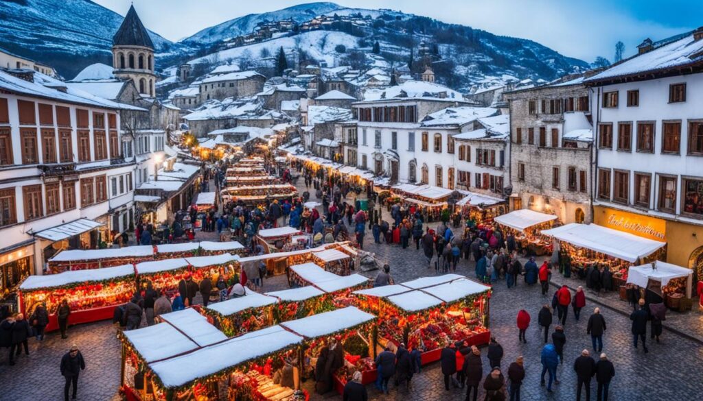 Gjirokaster Christmas market Gjirokaster Christmas market