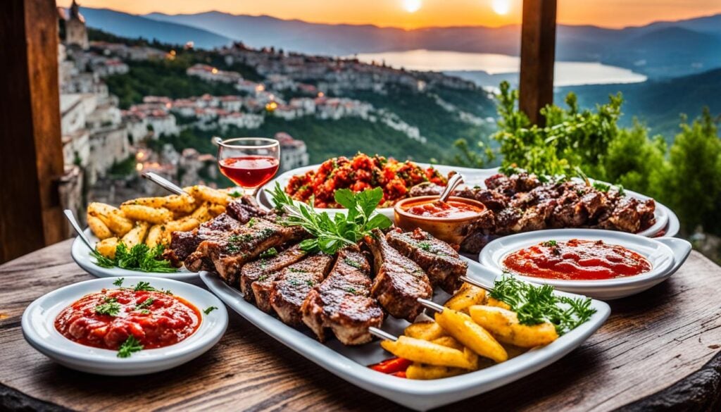 Gjirokaster meat dishes