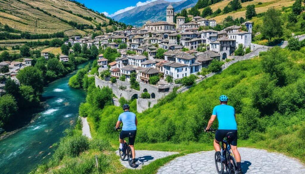 Gjirokaster walking and biking paths Gjirokaster walking and biking paths
