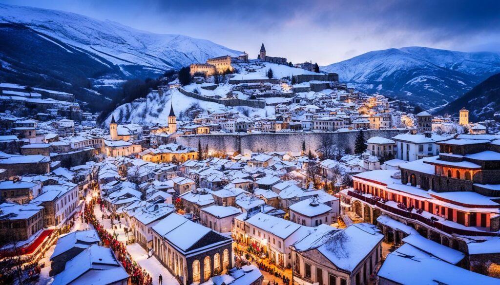 Gjirokaster winter festivals Gjirokaster winter festivals