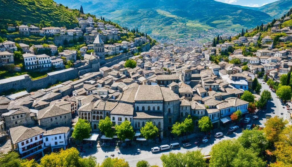 Gjirokaster's Ottoman neighborhoods