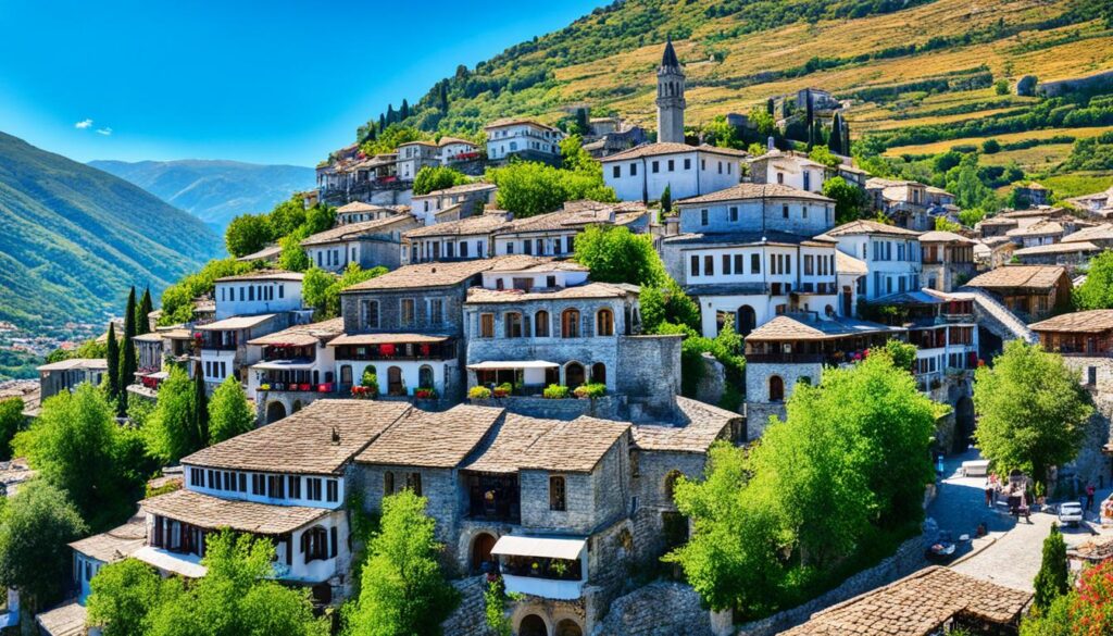 Gjirokaster's Ottoman neighborhoods