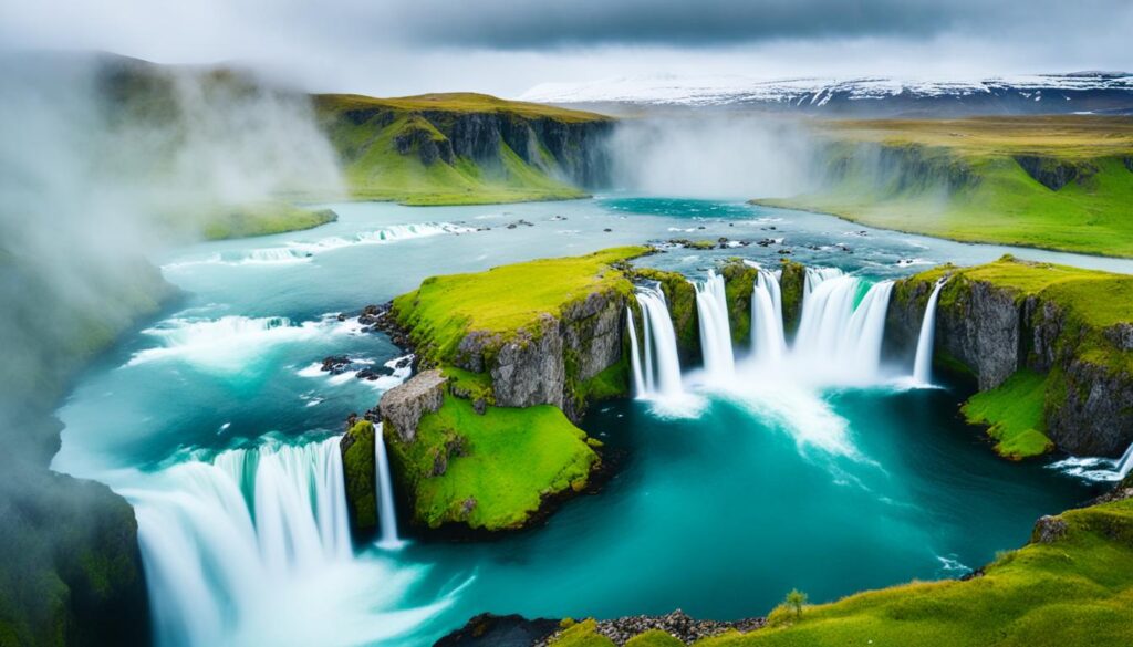 Godafoss Waterfall