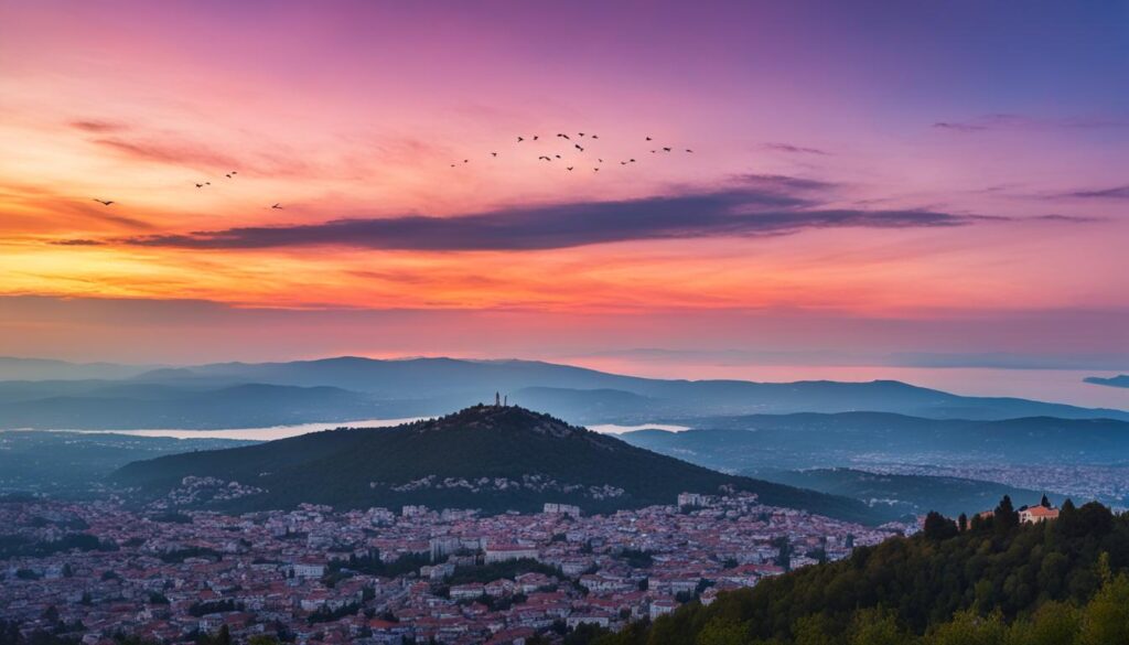 Gorica Hill Panoramic View Gorica Hill Panoramic View