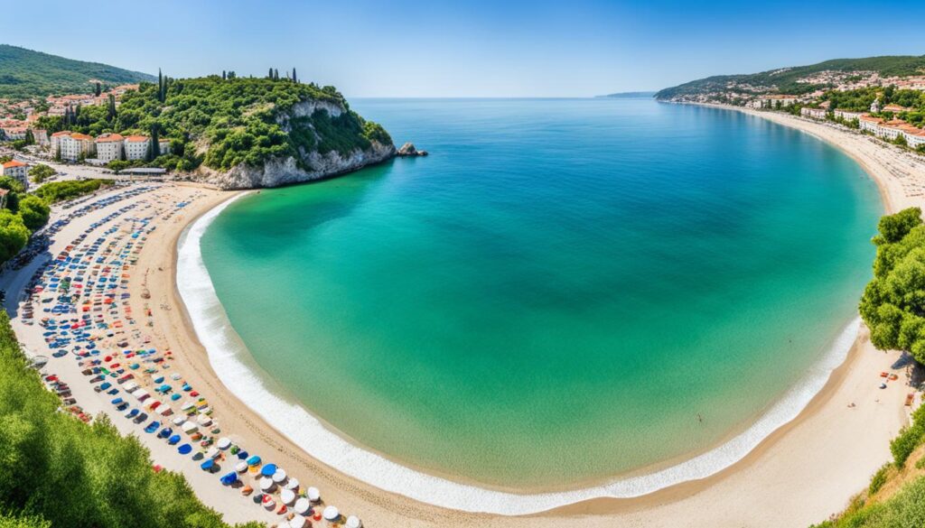 Great Beach in Ulcinj Great Beach in Ulcinj