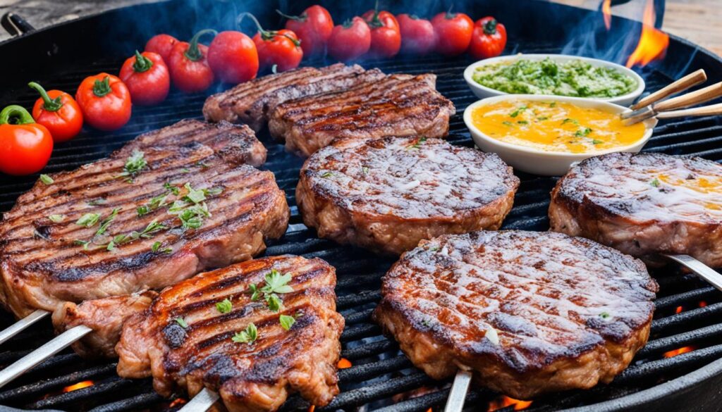 Grilled meat Grilled meat